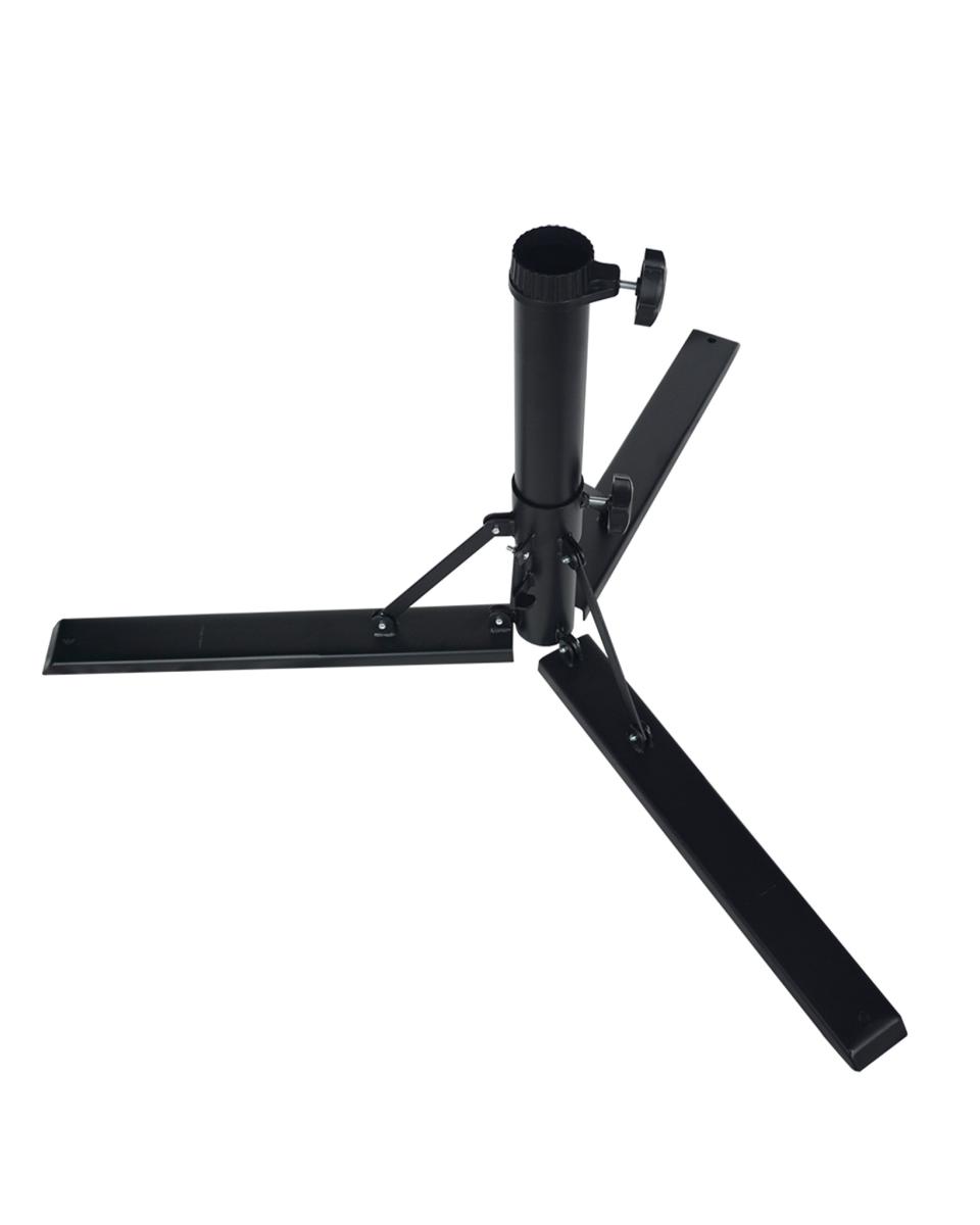 Pied de parasol 3 pieds - Noir - pliable - 6 kg - G-Line