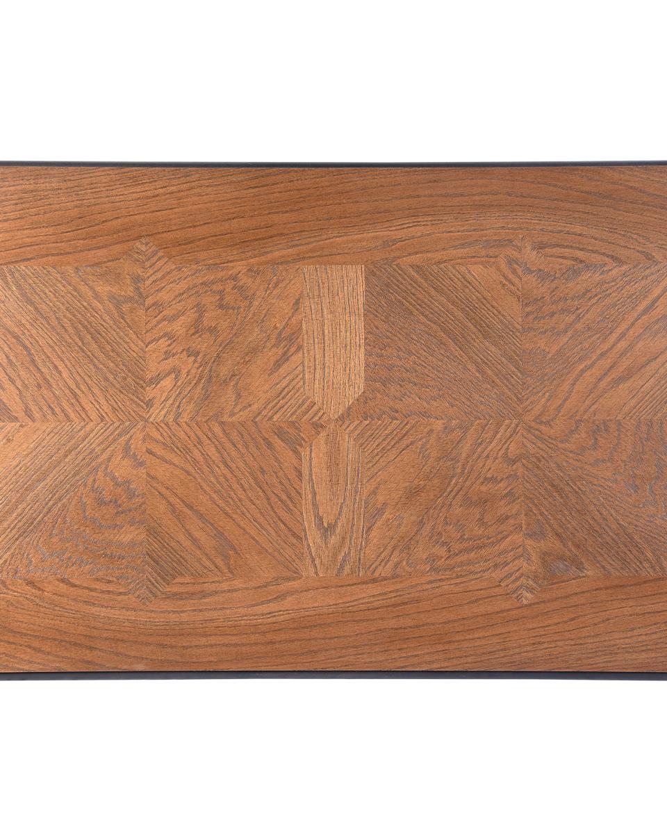 Plateau de table Markant Bois - Chant Métal - 120 x 70 CM - G-Line