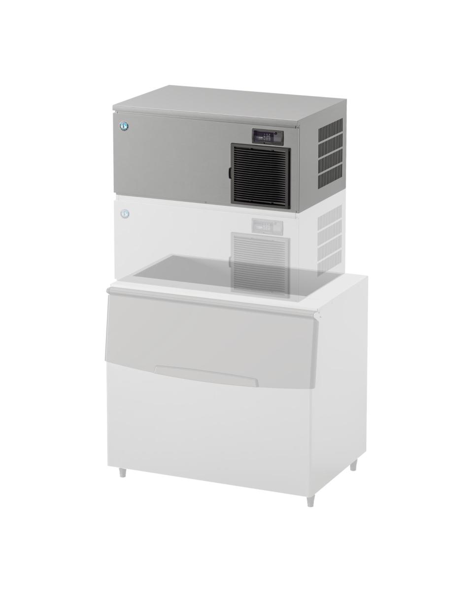 Machine à glaçons - Refroidie par air - 210KG / 24H - Glaçons Taille L - Empilable - acier inoxydable - Hoshizaki