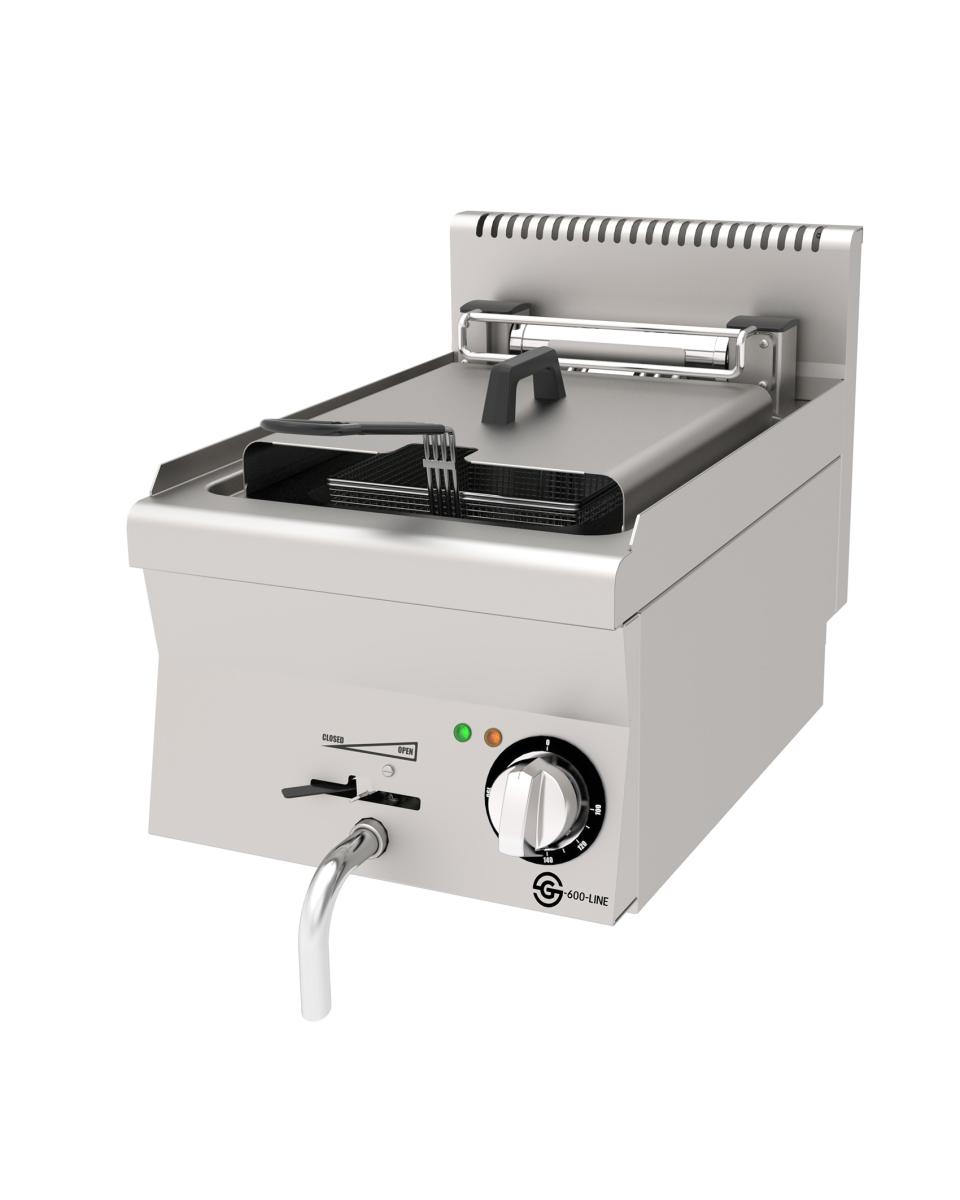 Friteuse - électrique - modèle de table - 10 L - acier inoxydable - 230V - G600 Line - G-Line