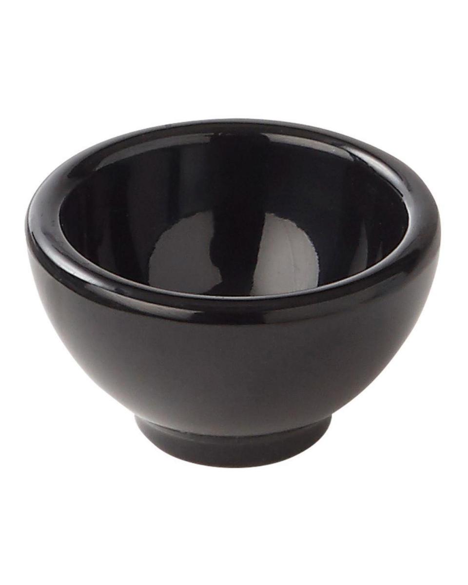 Saucière - Ronde - Amuse - 40 ML - Noir - Mélamine - G-Line