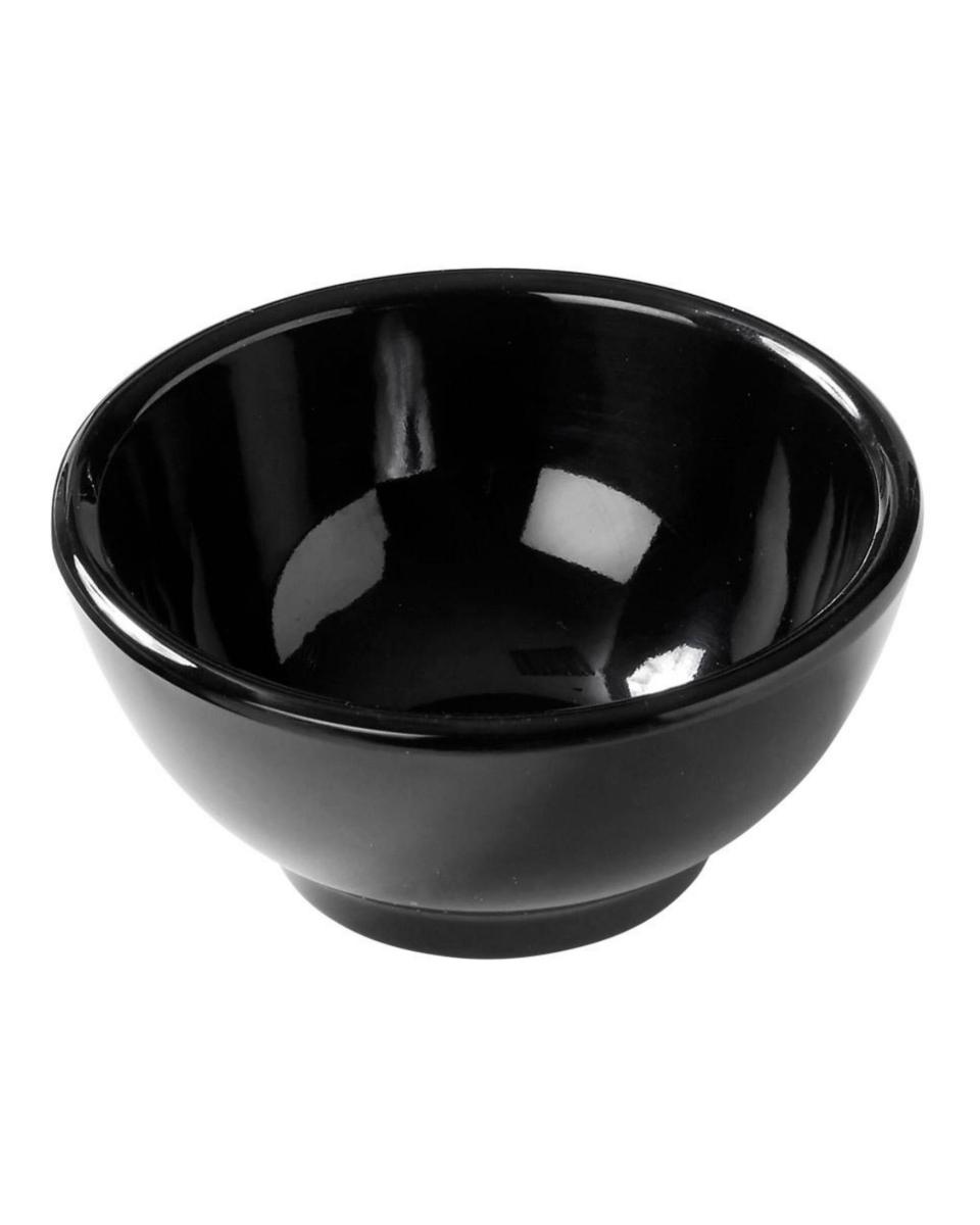 Saucière - Ronde - Noir - Mélamine - Ø8.9 - G-Line