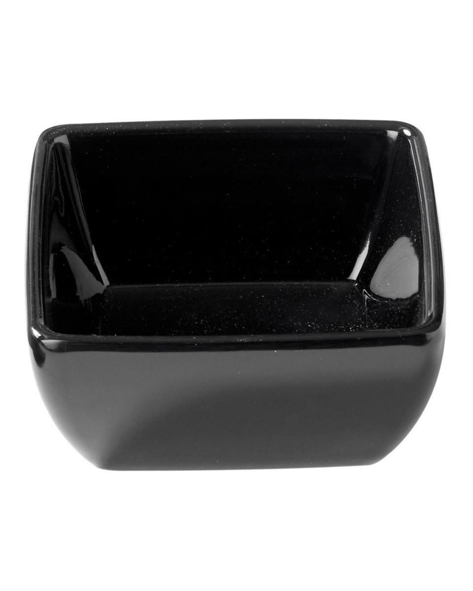Saucière - Carré - Noir - Mélamine - L 8,5 CM - G-Line
