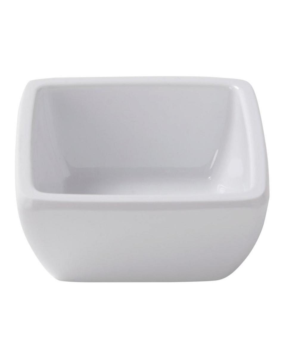 Sauskom - Vierkant - Amuse - 50 ML - Wit - Melamine - G-Line