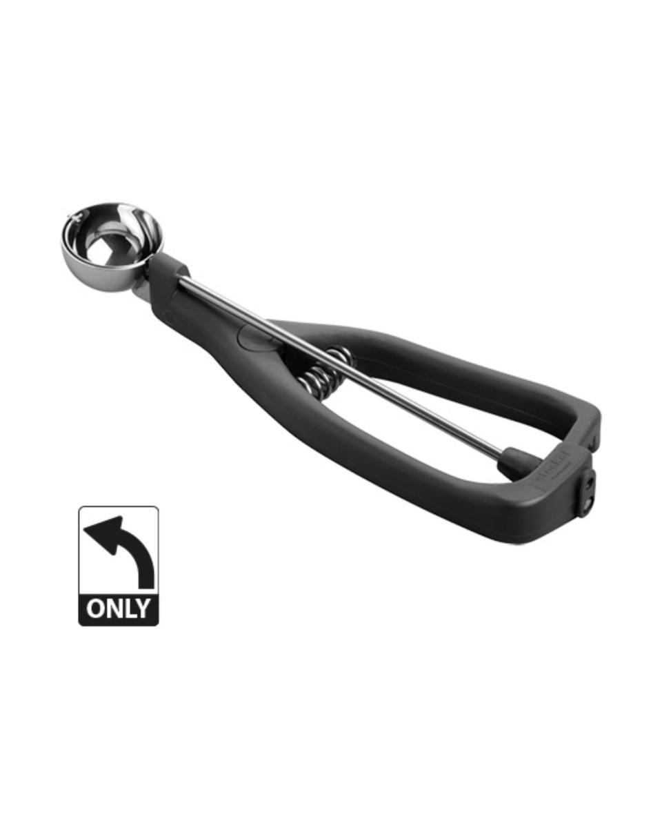 Ijsportioneerlepel - 1/036 L - Zwart - Stöckel