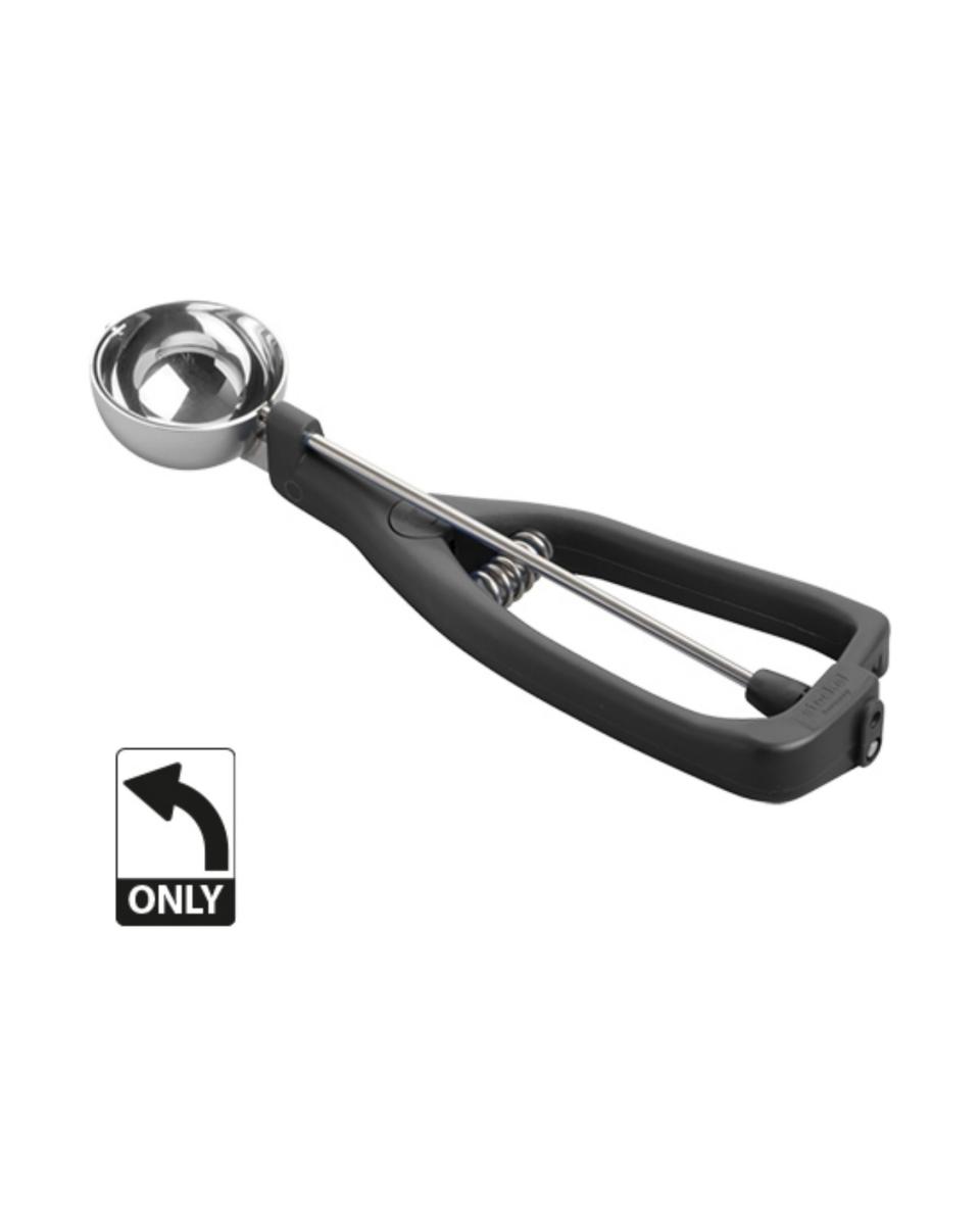Ijsportioneerlepel - 1/030 L - Zwart - Stöckel