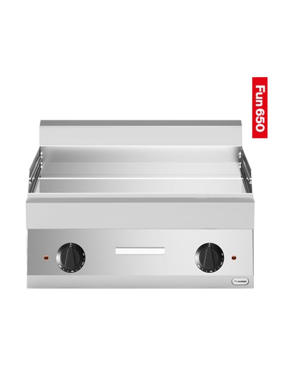 Plaque de cuisson - Électrique - Lisse - 400V - L 70 CM - Fun 650 Line - Modulaire
