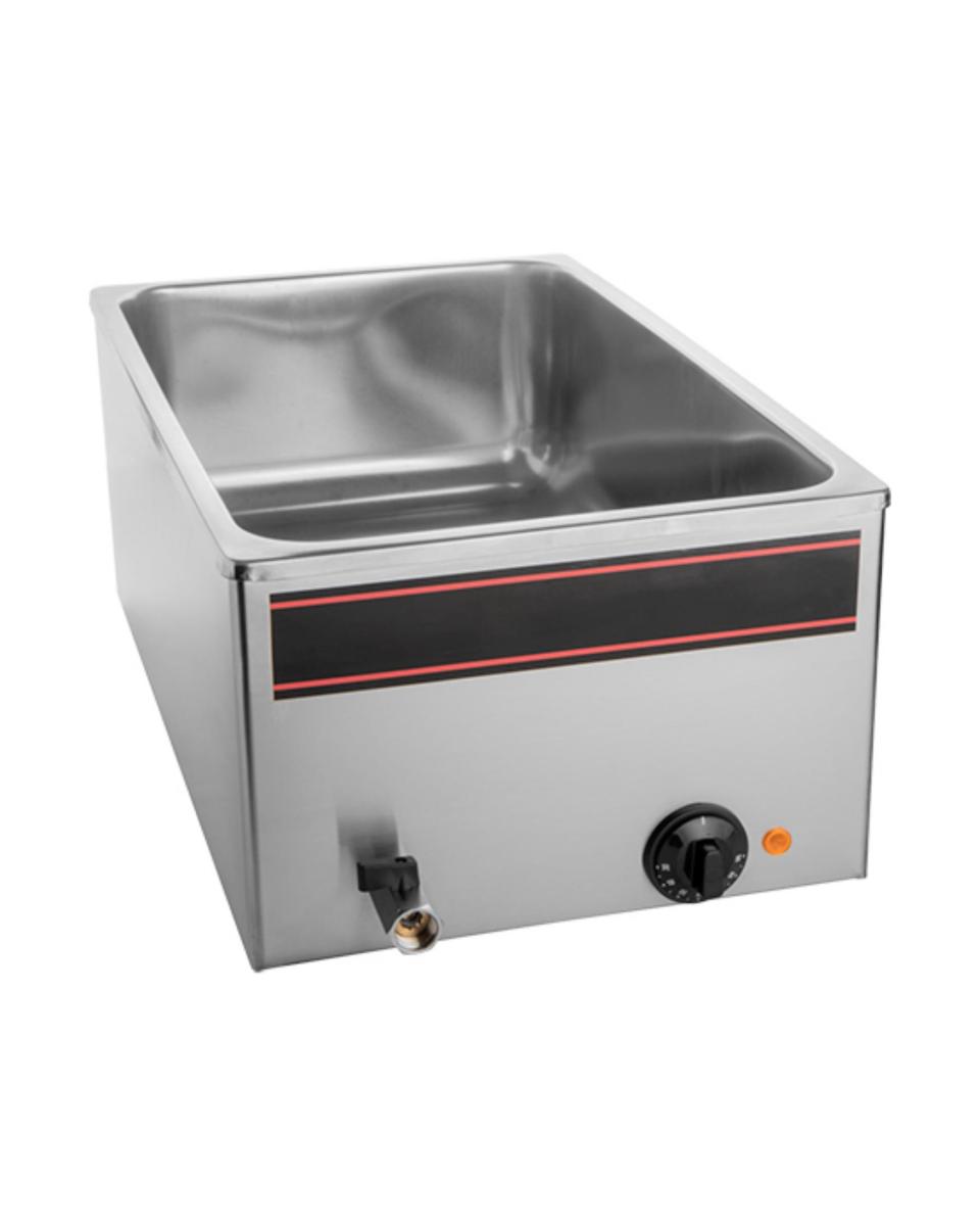 Bain Marie - H 24,5 x 34,5 x 60 CM - 7,24 KG - 220 - 240 V - 1000 W - Inox - Caterchef - 508040