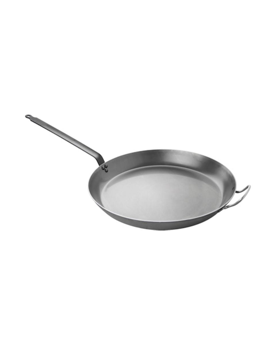 Poêle Lyonnaise - H 5 CM - 5.93 KG - Ø38 CM - Tôle - Acheteur - 001012