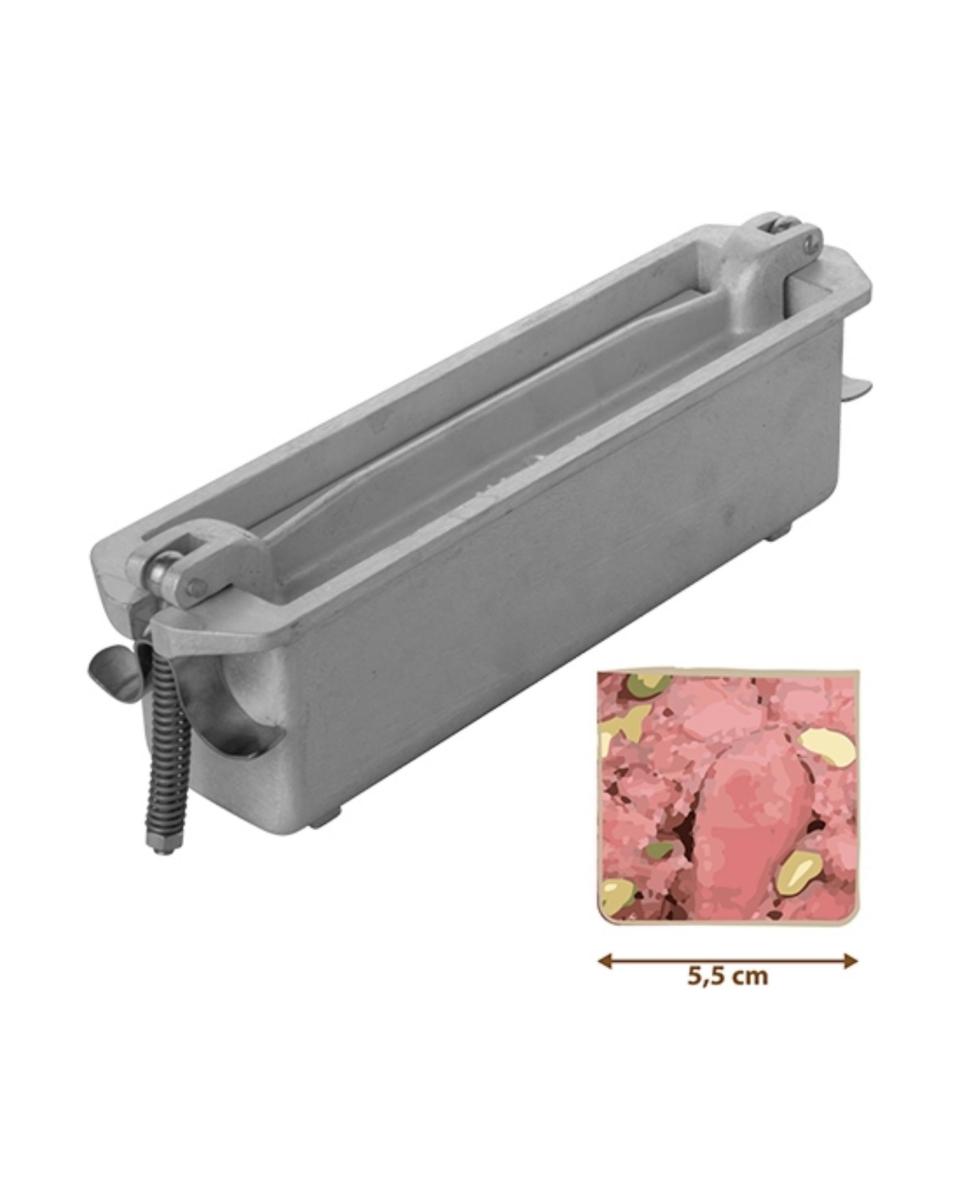 Moule à Pate - H 7.5 x 24 x 5.5 CM - 1 KG - Fonte d'Aluminium - Adelmann - 065008