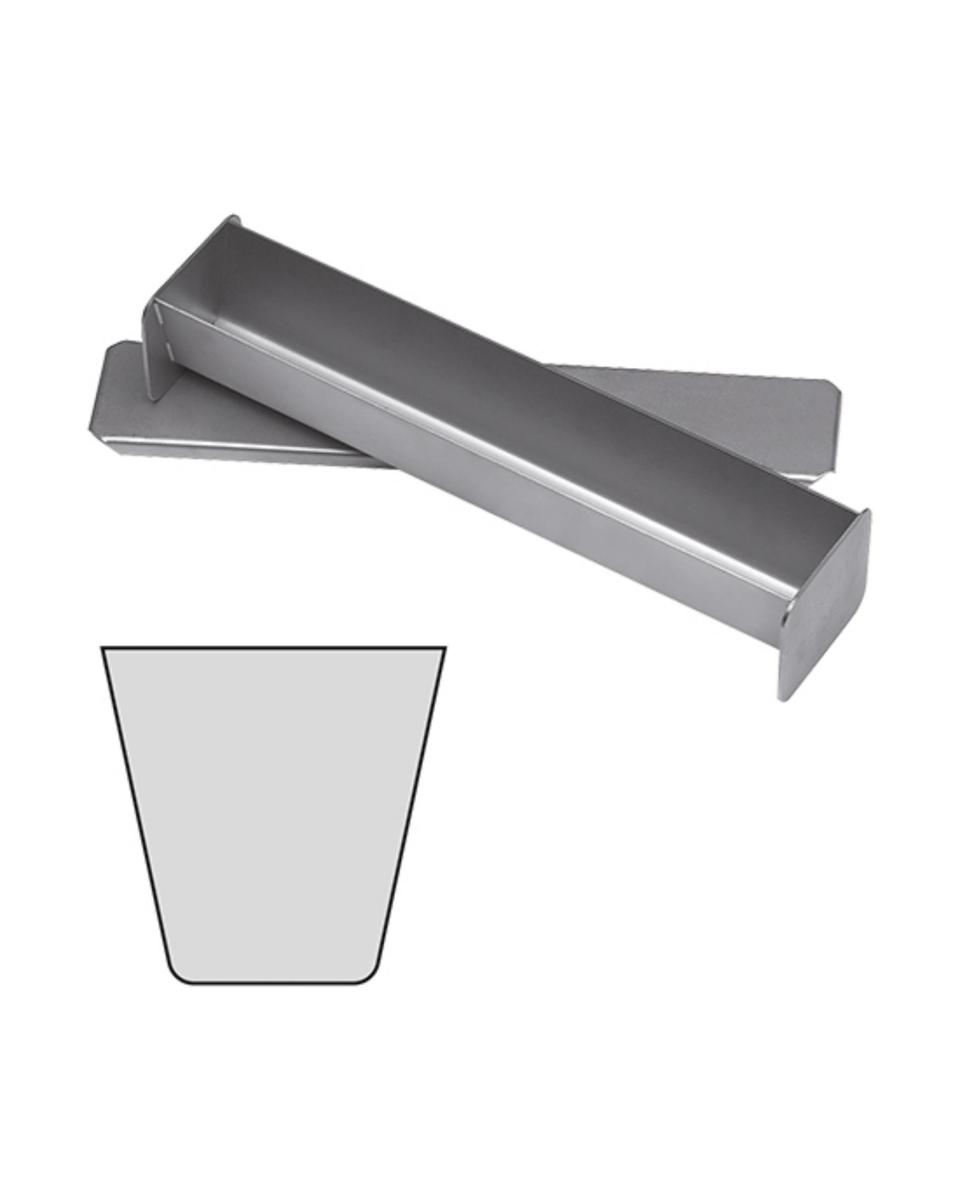 Moule à Pate/Terrine - H 5 x 30 x 5 CM - 1 KG - Inox - Adelmann - 065015