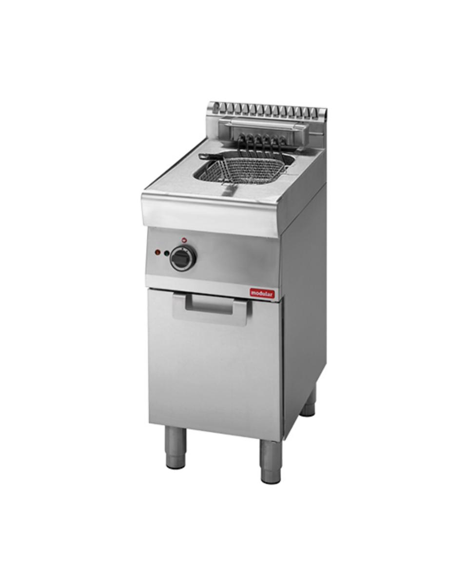 Friteuse - H 85 x 40 x 70 CM - 34 KG - 380 - 415 - Sans - Prise V - 7500 W - Inox - 10 Litres - Electrique - Modulaire - 316735