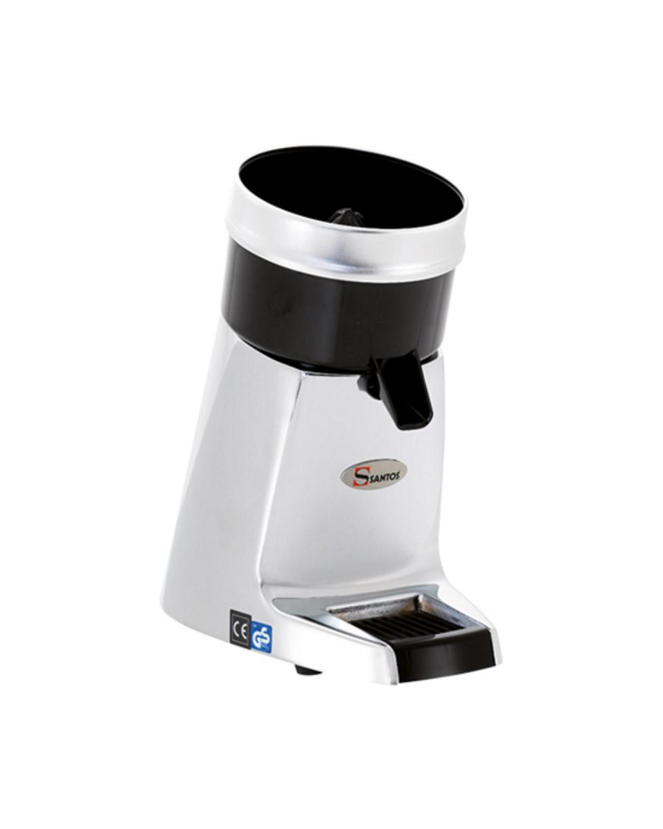 Presse-agrumes - H 35 x 17 x 30,3 CM - 5,2 KG - 220 - 240 V - 130 W - Chromé - Santos - 408011
