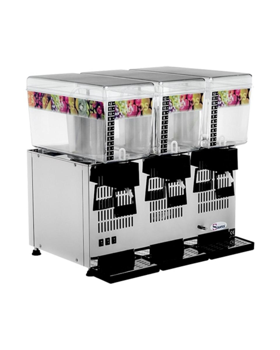 Distributeur de boissons - H 54.5 x 57 x 43 CM - 30.5 KG - 220 - 240 V - 330 W - Statique - R134A - Polycarbonate - Gris - 12 Litre - +4°C / +12°C - Santos - 408073
