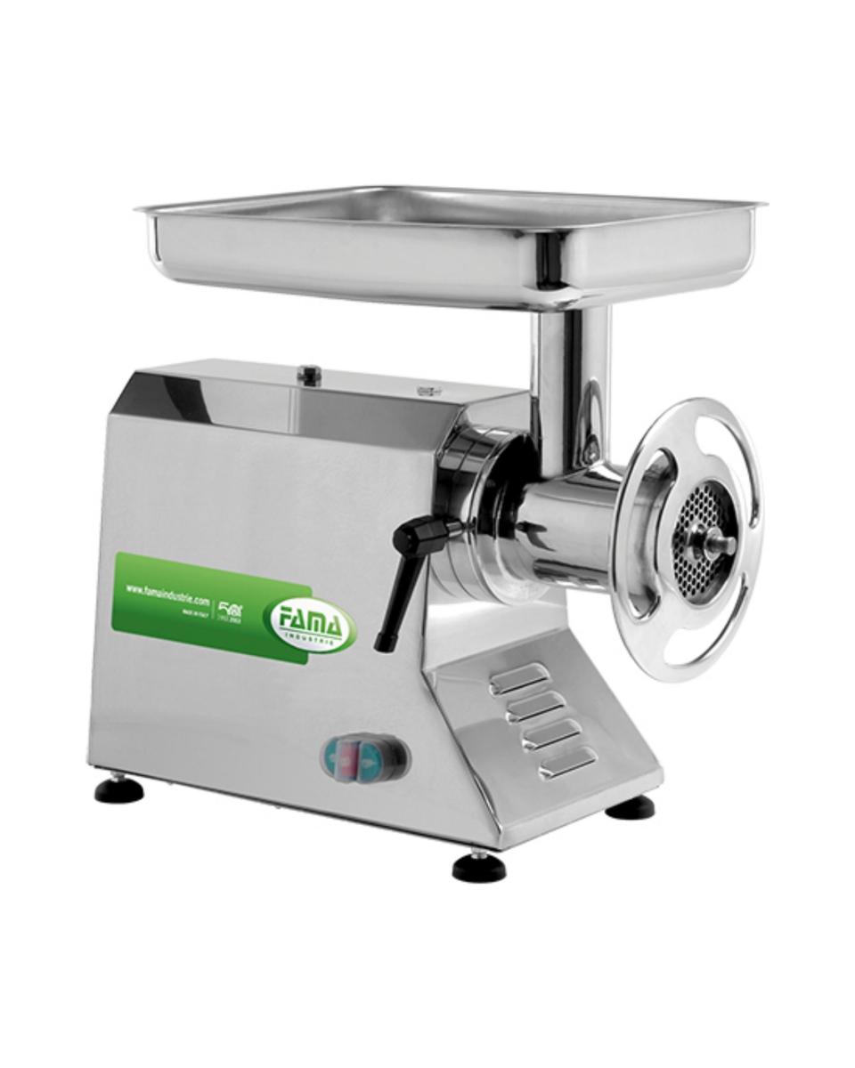 Hachoir à viande - H 51 x 50 x 22,5 CM - 35 KG - 380 - 415 - Sans - Prise V - 1500 W - Inox - Fama - 410132