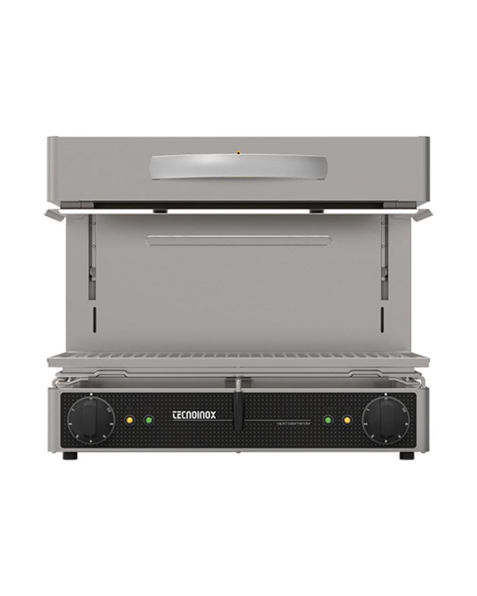 Salamandre - H 50 x 60 x 54,8 CM - 46 KG - 380 - 415 - Sans - Prise V - 4000 W - Inox - TecnoInox - 502060