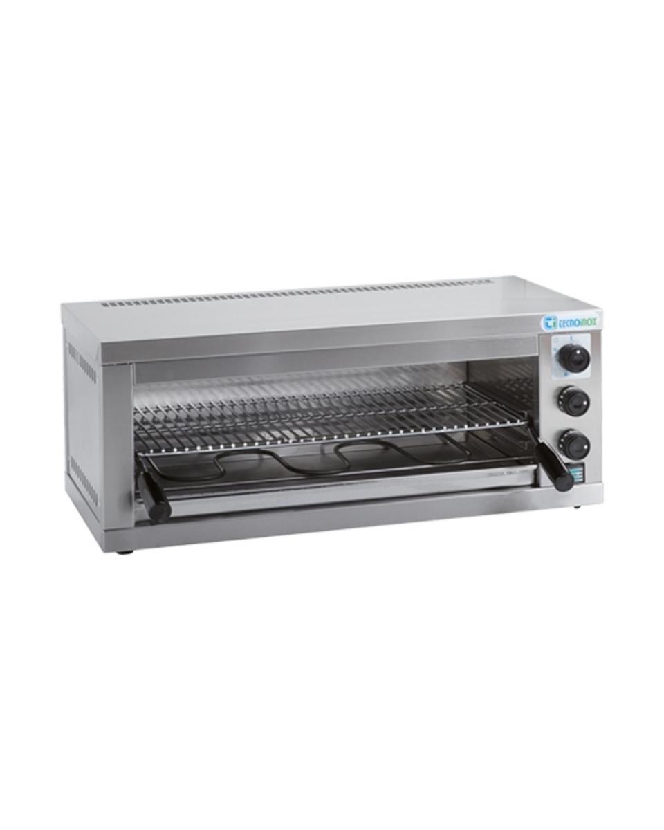 Salamandre - H 27 x 67 x 34 CM - 16,6 KG - 220 - 240 - Sans - Prise V - 3000 W - Inox - TecnoInox - 502300