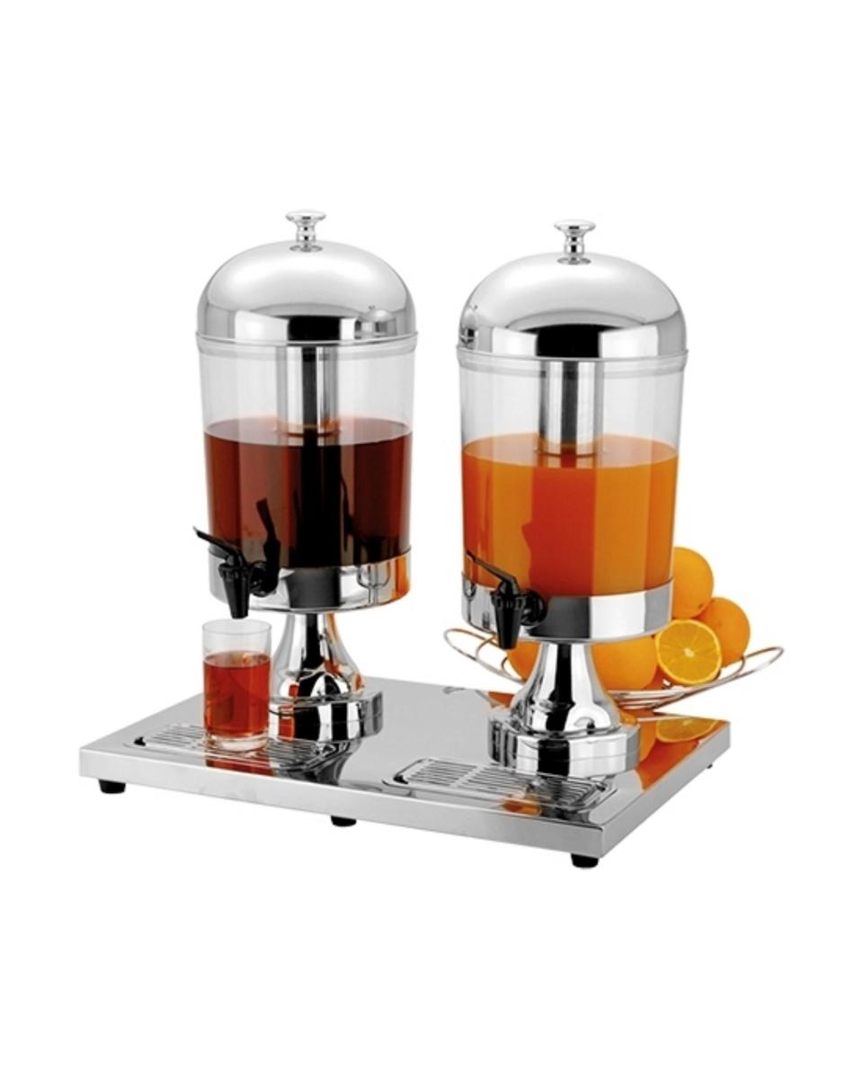 Distributeur de jus - H 55 x 54 x 36 CM - 8,7 KG - Acrylique - 8 Litres - 537012