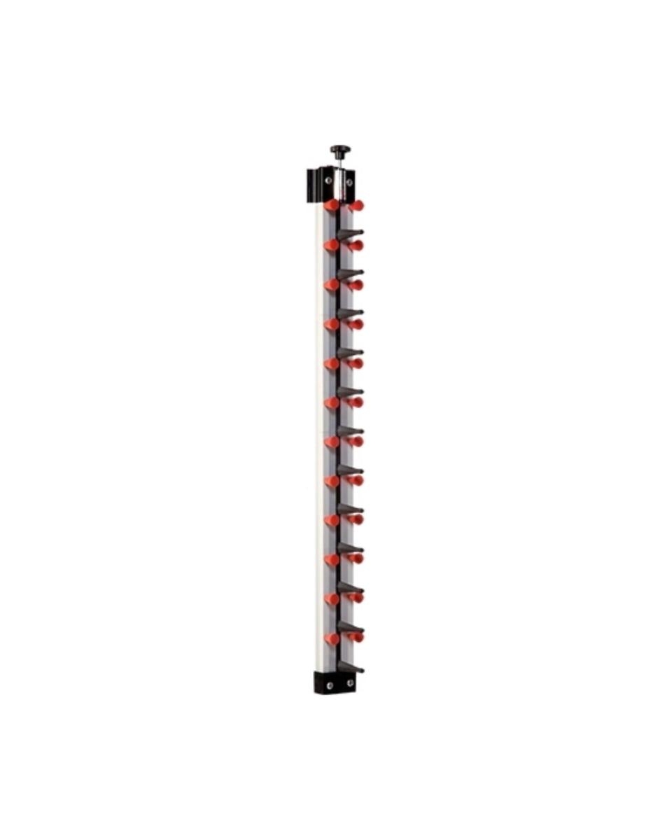 Porte-assiettes Modèle mural - H 103 x 13 x 13 CM - 1,9 KG - Inox - Plate Mate - 556003