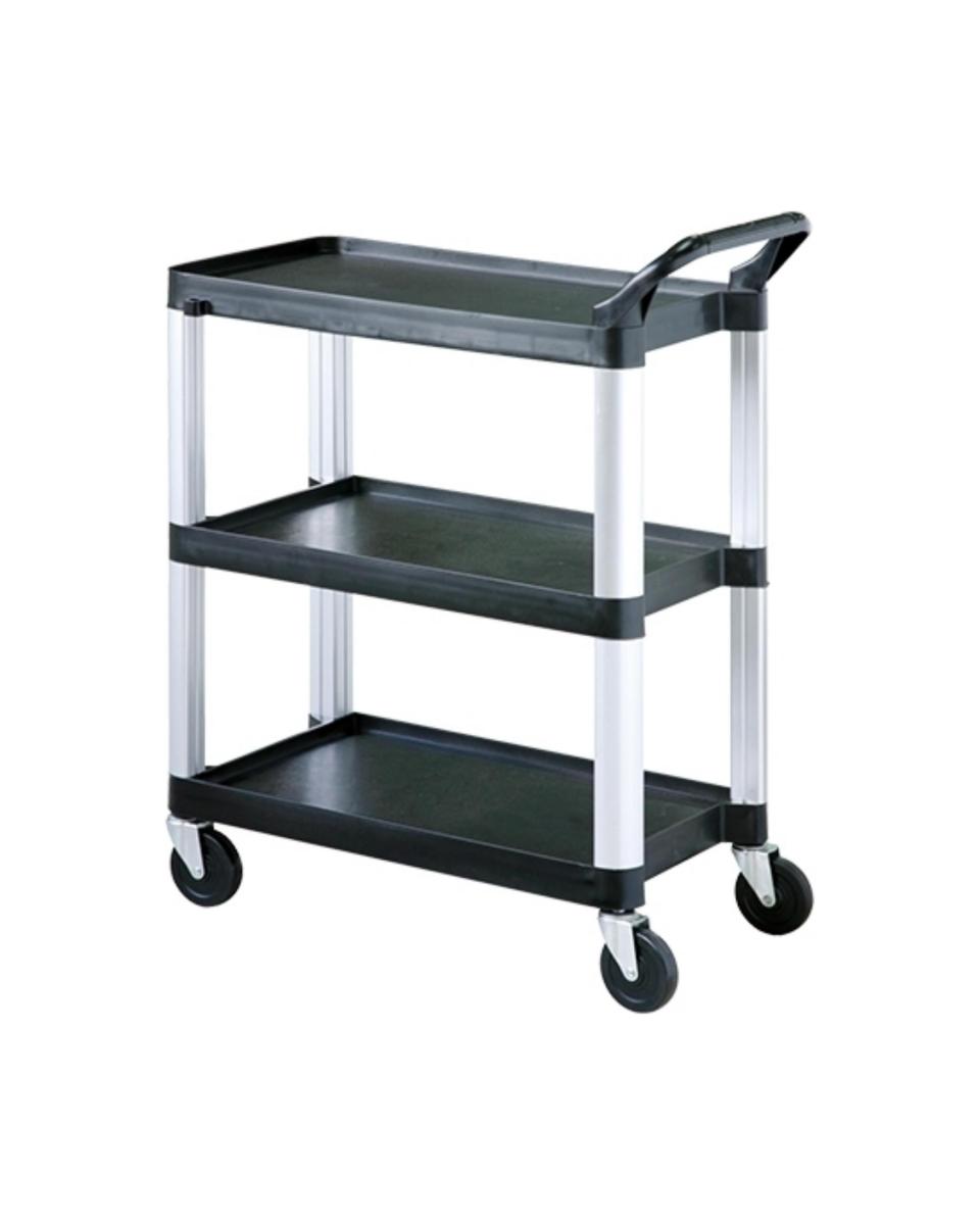 Chariot de service - H 95 x 75 x 38 CM - 8,5 KG - Polypropylène - 722002