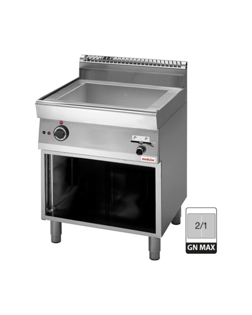 Bain Marie - H 85 x 70 x 70 CM - 36 KG - 380 - 415 - Sans - Prise V - 3000 W - Inox - Modulaire - 316742