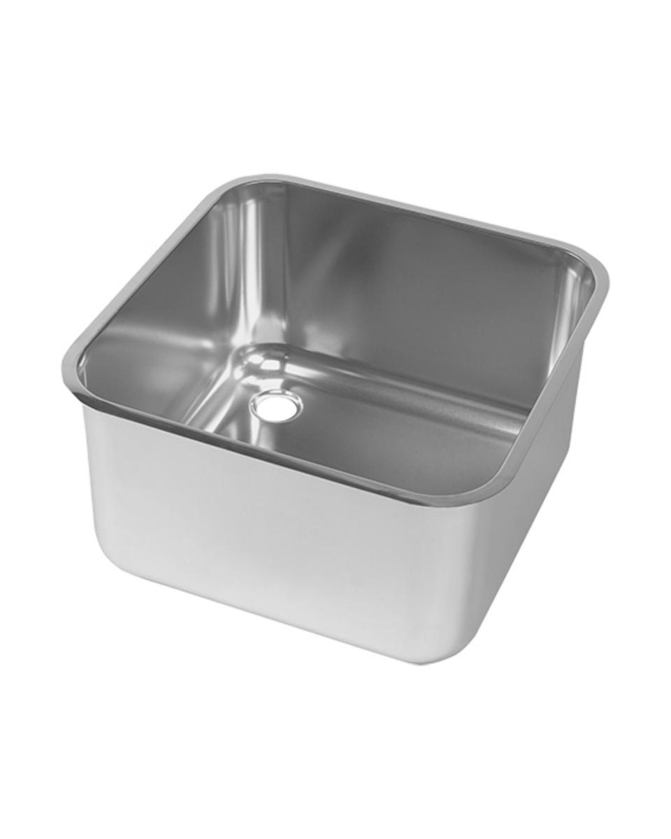 Evier - H 25 x 50 x 40 CM - 3,61 KG - Inox 18/08 - 953810