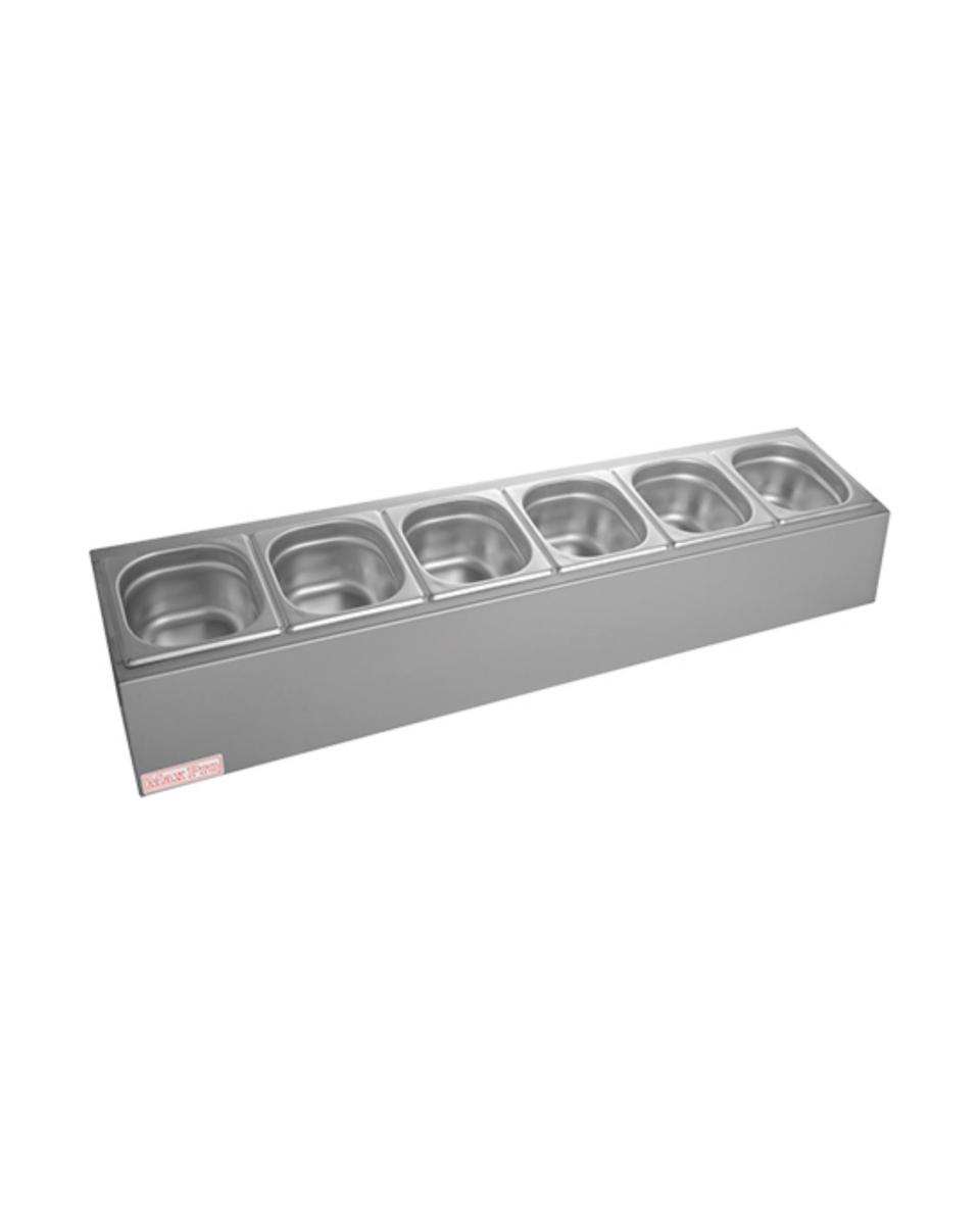 Garniture - H 20 x 102 x 21 CM - 5 KG - Inox - MaxPro - 921090
