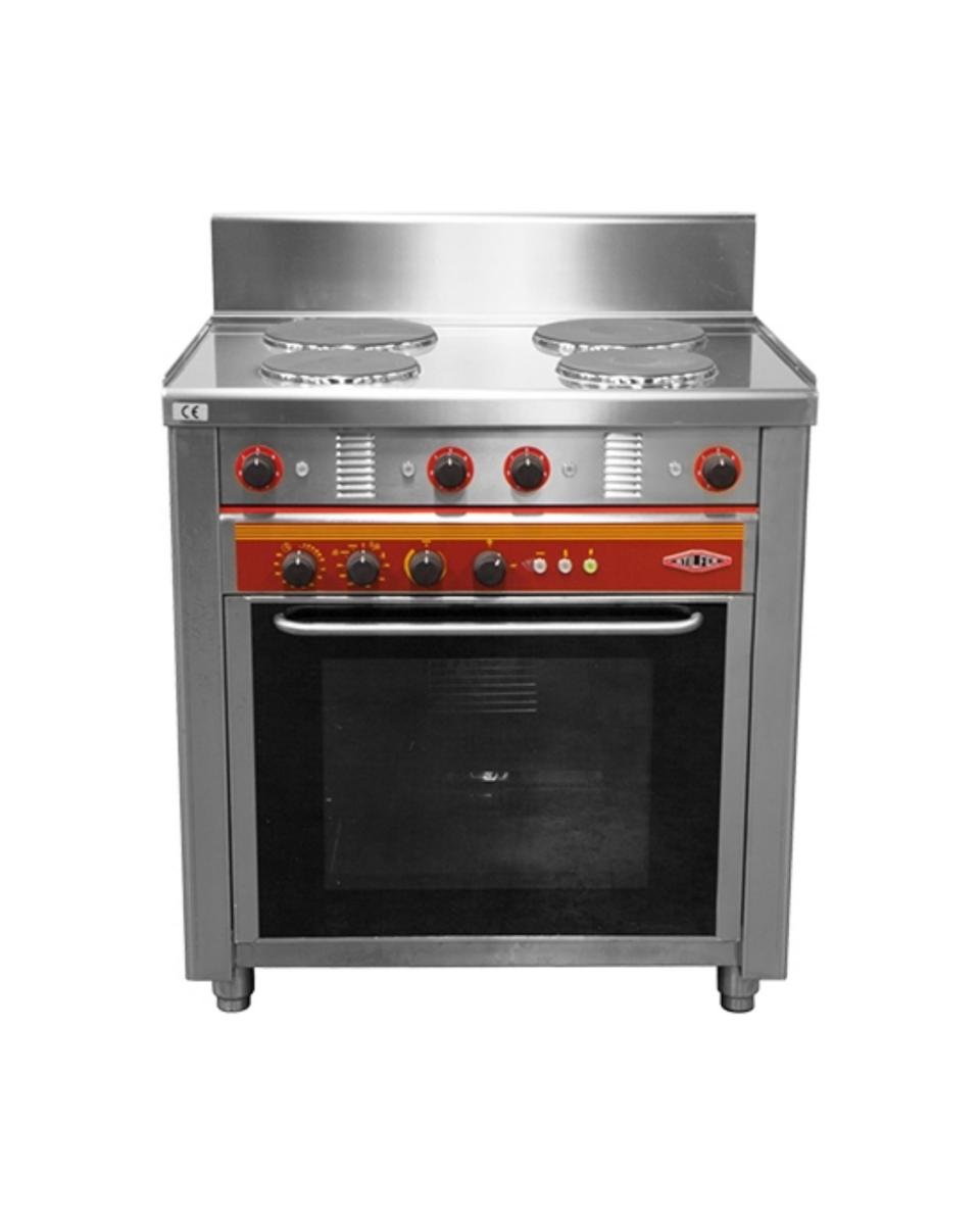 Réchaud - H 101 x 76 x 55,5 CM - 10 KG - 9500 W - Inox - Stilfer - 527401