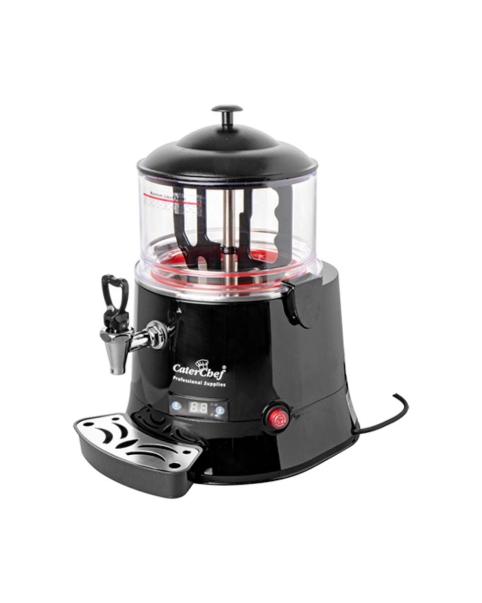 Distributeur de Chocolat - H 45 x 40 x 32 CM - 6 KG - 220 - 240 V - 650 W - Polycarbonate - 5 Litres - Caterchef - 417105