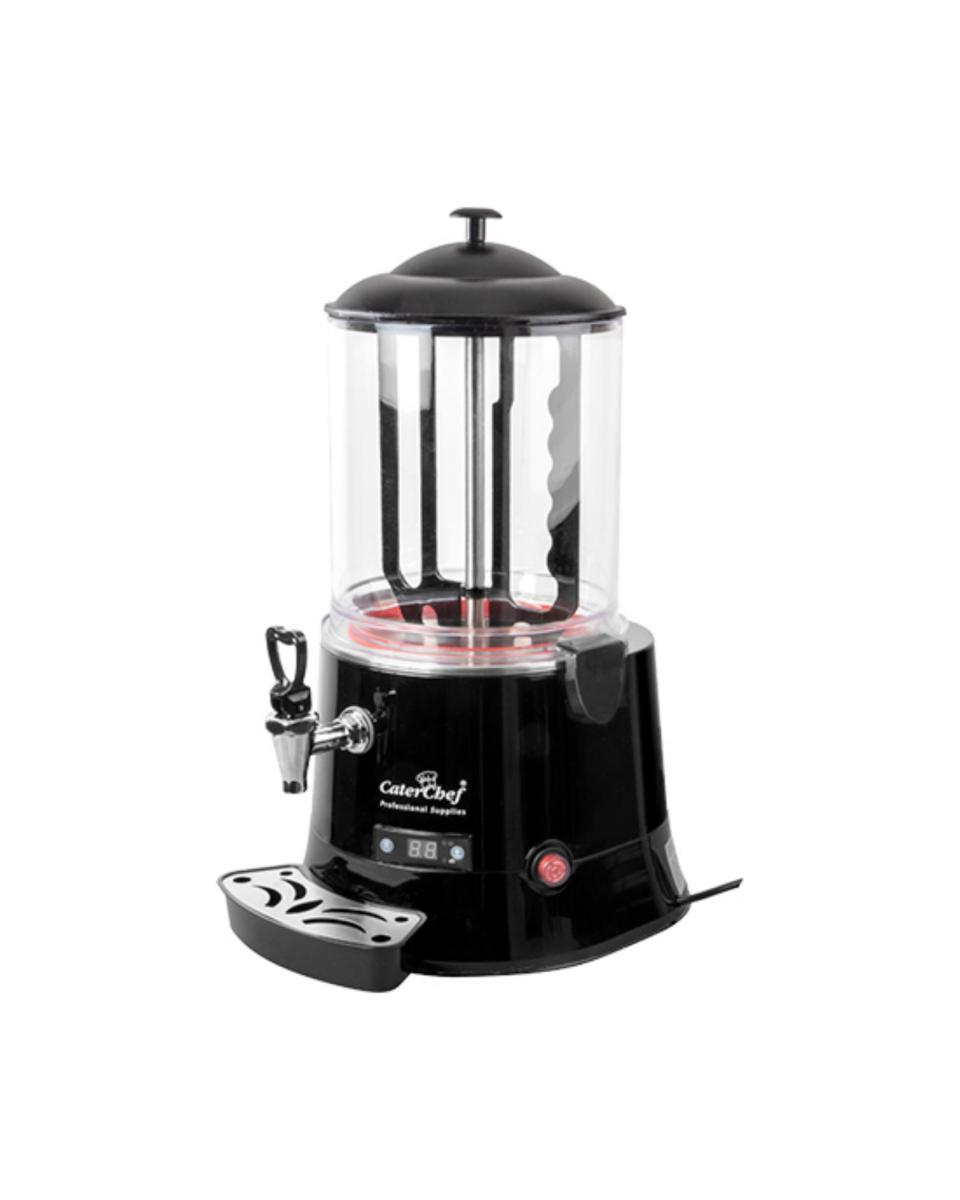 Distributeur de Chocolat - H 57 x 40 x 32 CM - 7 KG - 220 - 240 V - 650 W - Polycarbonate - 10 Litres - Caterchef - 417110