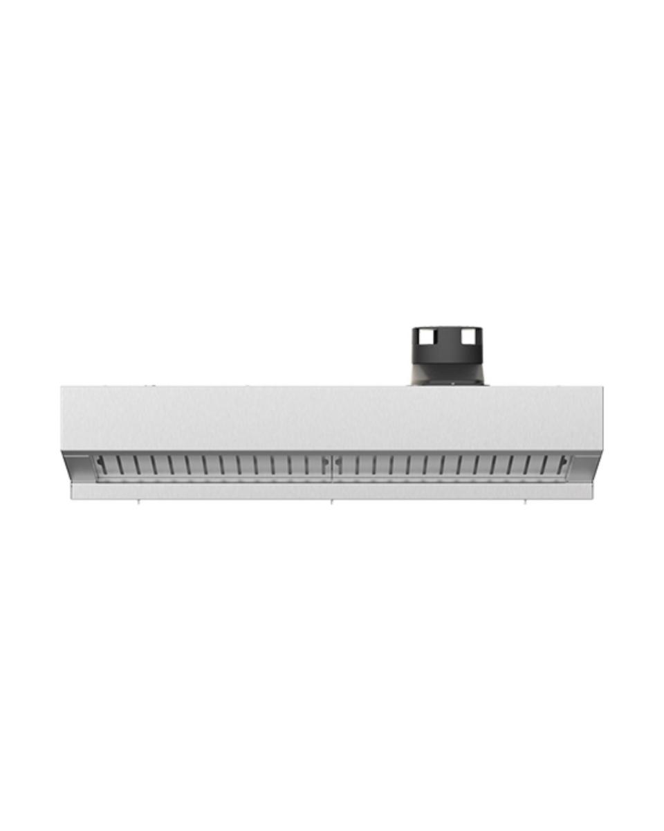 Hotte aspirante Bakerlux - H 27,6 x 80 x 86,3 CM - 23,2 KG - 220 - 240 V - 200 W - Inox - Unox - 596161