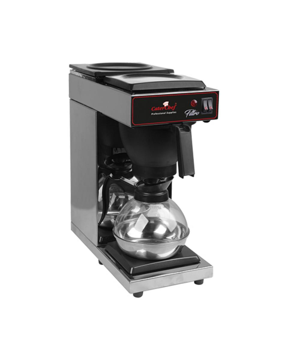 Cafetière - H 45,3 x 19 x 37 CM - 5 812 KG - 220 - 240 V - 2200 W - Inox - 2 Litre - Caterchef