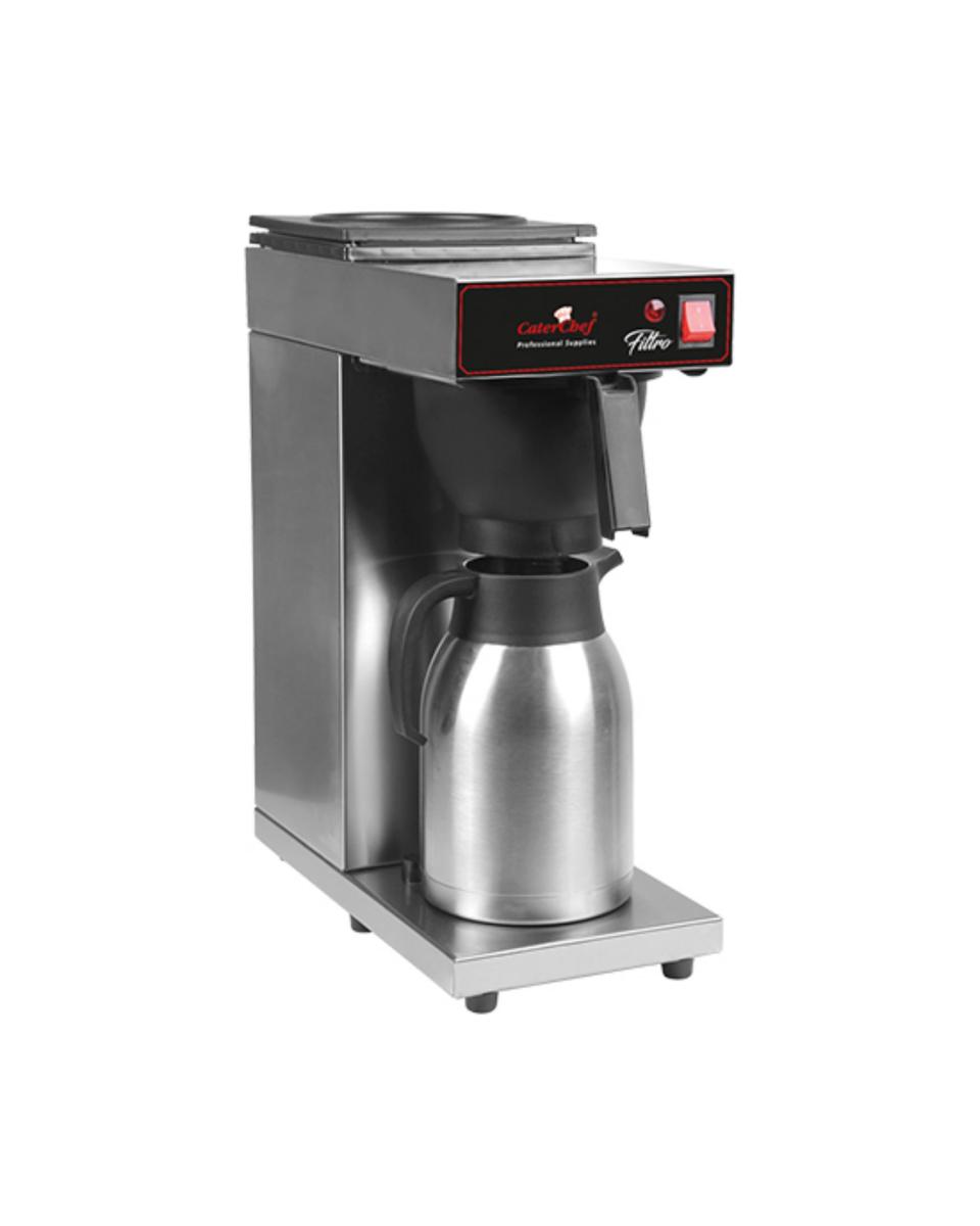 Cafetière - H 51,8 x 19 x 37 CM - 5 843 KG - 220 - 240 V - 2400 W - Inox - 1,8 Litre - Caterchef