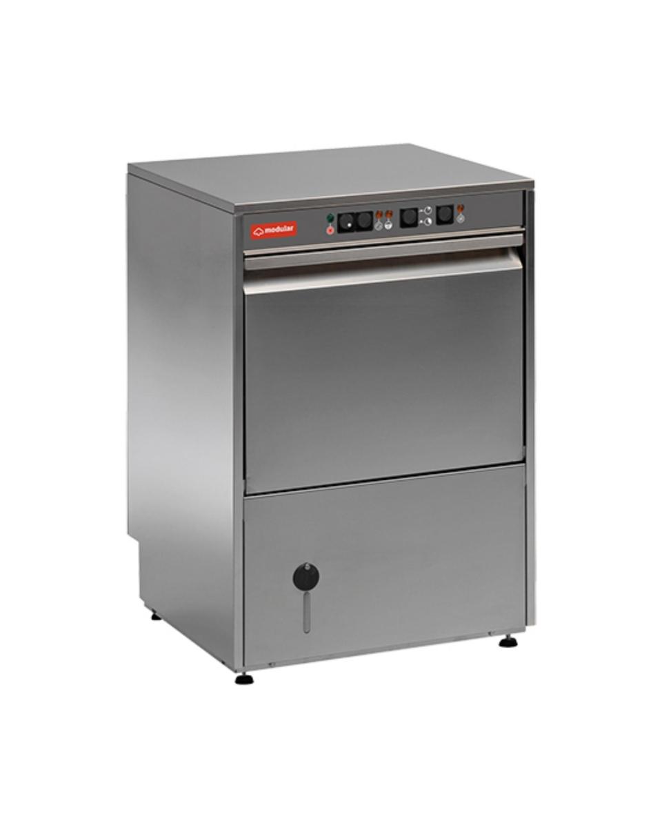 Lave-vaisselle - H 70 x 48 x 52 CM - 39 KG - 220 - 240 - Sans - Prise V - 3200 W - Inox 18/10 - Modulaire - 316540