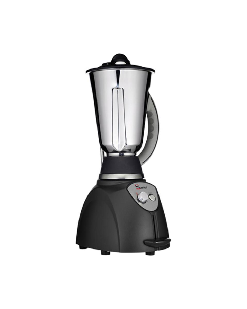 Mixeur - H 56 x 21 x 31 CM - 11,3 KG - 220 - 240 V - 1550 W - Inox - Gris - 4 Litres - Santos - 408049