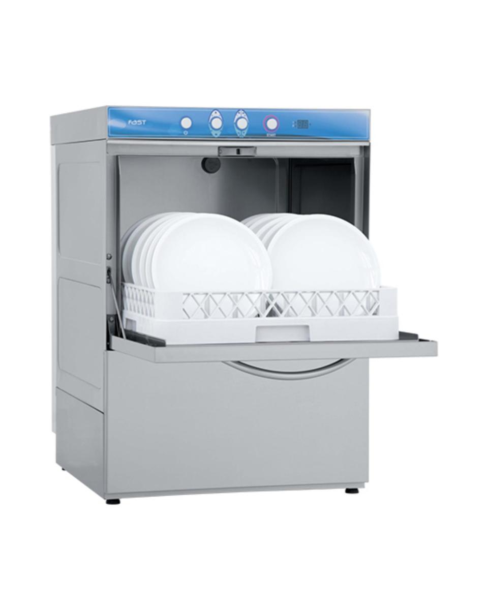 Lave-vaisselle - H 82 x 57,5 x 60,5 CM - 54 KG - 380 - 415 - Sans - Prise V - 6800 W - Inox - Elettrobar - 570056