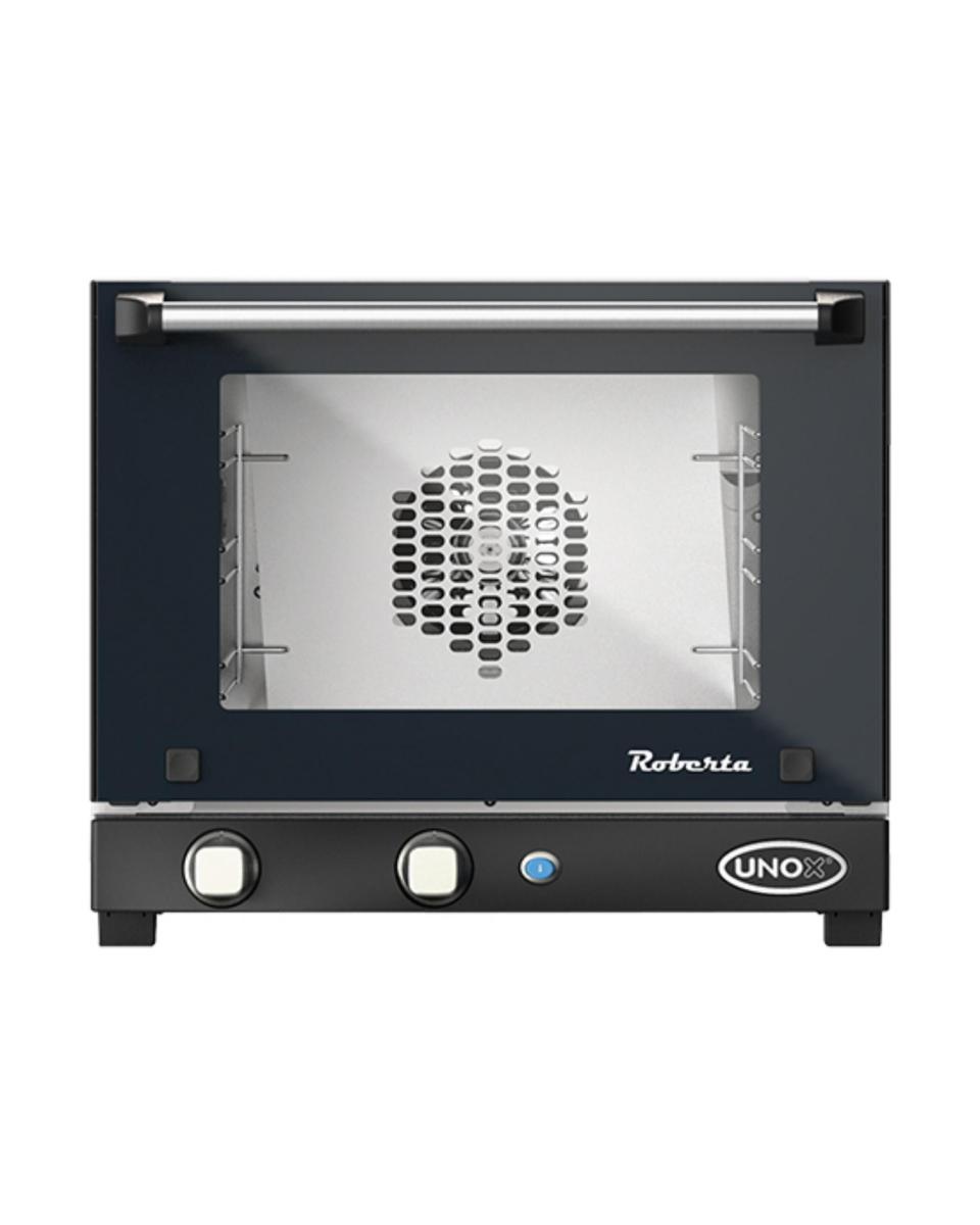 Four à convection - H 40,2 x 48 x 52,3 CM - 19 KG - 220 - 240 V - 2700 W - Inox - +80°C / +260°C - Unox - 596060