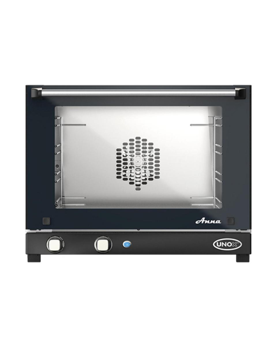 Four à convection - H 47,2 x 60 x 58,7 CM - 22 KG - 220 - 240 V - 3000 W - Inox - +80°C / +260°C - Unox - 596065