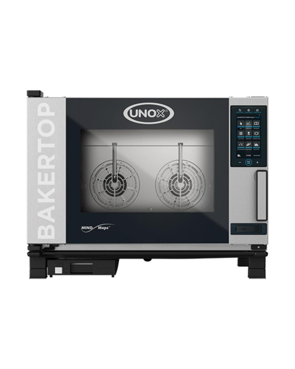 Bakertop Mindplus - H 67.5 x 86 x 96.7 CM - 95 KG - 380 - 415 - Sans - Prise V - 10600 W - Inox - +30°C / +260°C - Unox - 596424