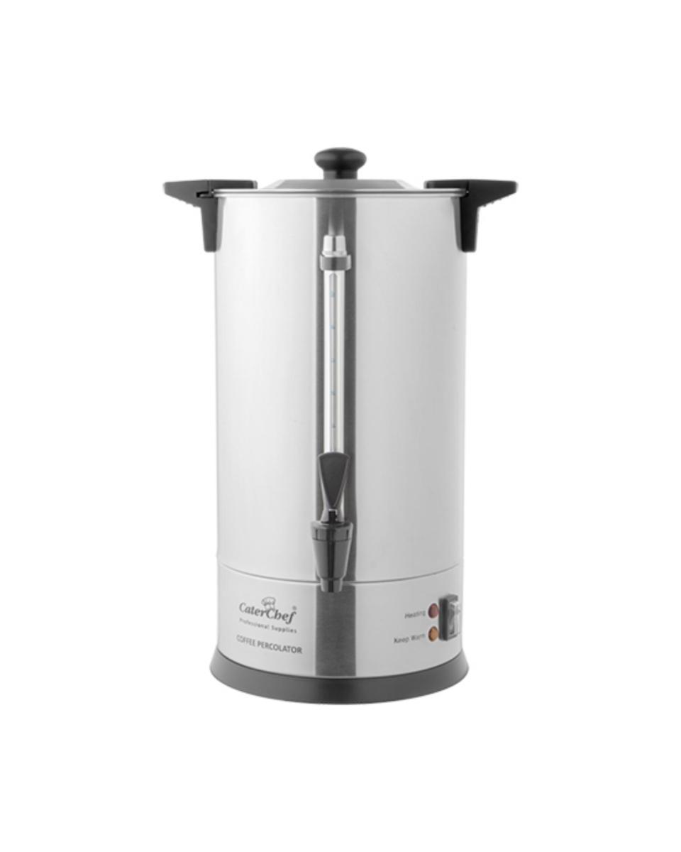 Percolateur (Cap.080 - H 41.5 CM - 2.1 KG - Ø28 CM - 220 - 240 V - 950 W - Inox - 9 Litres - Caterchef - 688091
