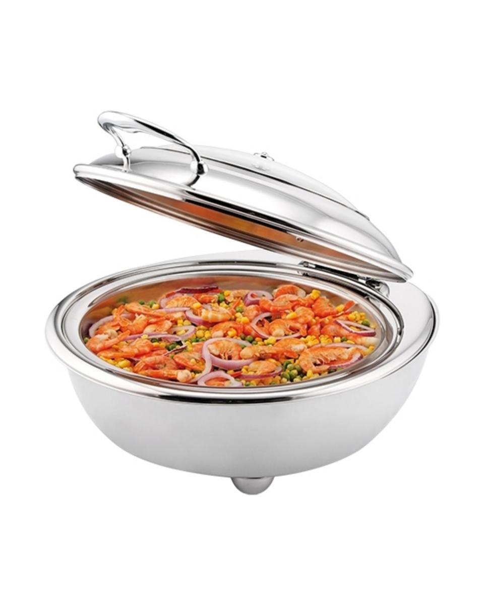 Chafing Dish - H 25,2 x 44,6 x 50,5 CM - 6,79 KG - 220 - 240 V - 310 W - Inox 18/10 - 861130