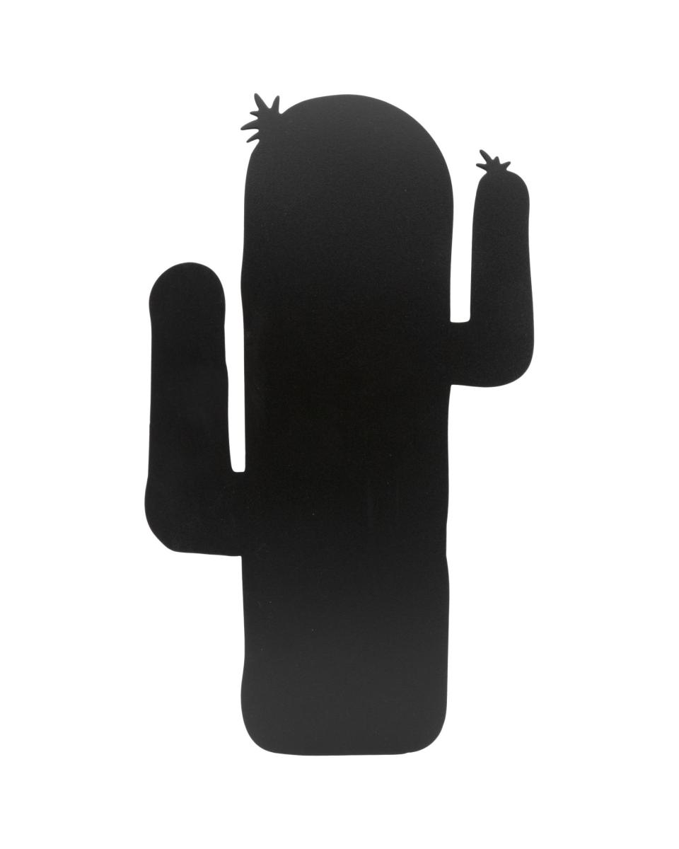 Tableau noir - Sillhouette - Cactus - H 47,3 x 27,5 x 1,5 CM - Noir - Securit - FB-CACTUS