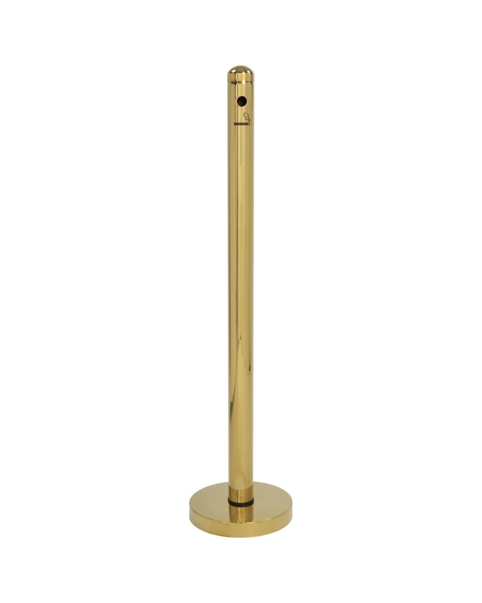 Poteau de fumée - 100 CM - 2 pièces - Or - Acier inoxydable - Securit - SP-GD-SM-SET