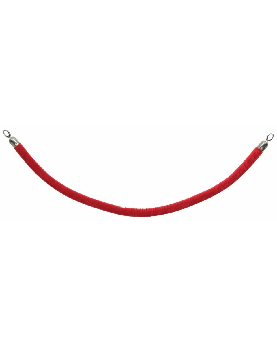 Cordon décoratif - 1,5 M - H 46 x 32 x 5 CM - Rouge - Securit - RS-CLRP-CHRD