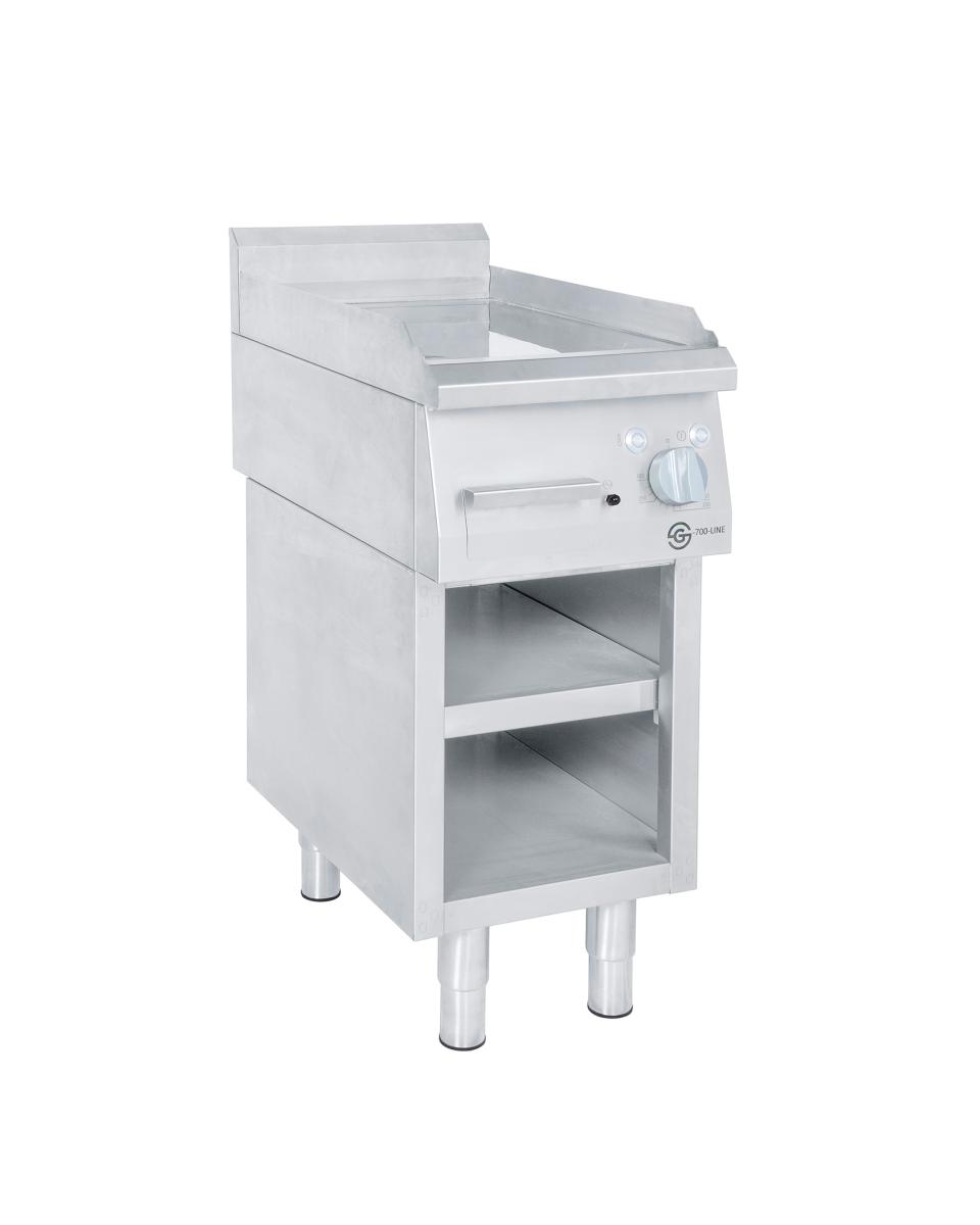 Plaque de cuisson - Électrique - Lisse - Chrome - L 80 CM - G-Line