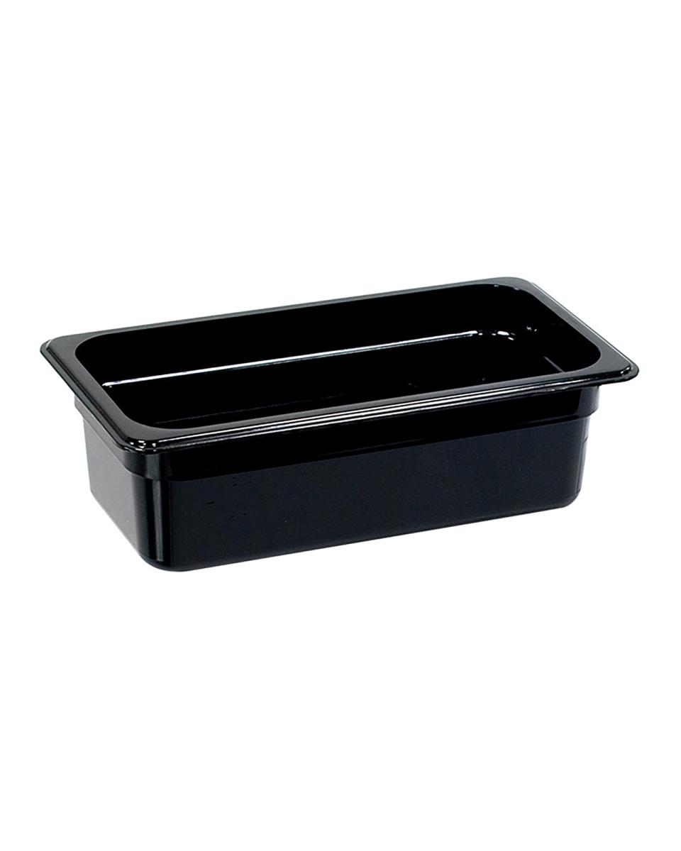 Bac gastronorme - Polycarbonate - Noir - 1/3 GN - 150 mm - G-Line