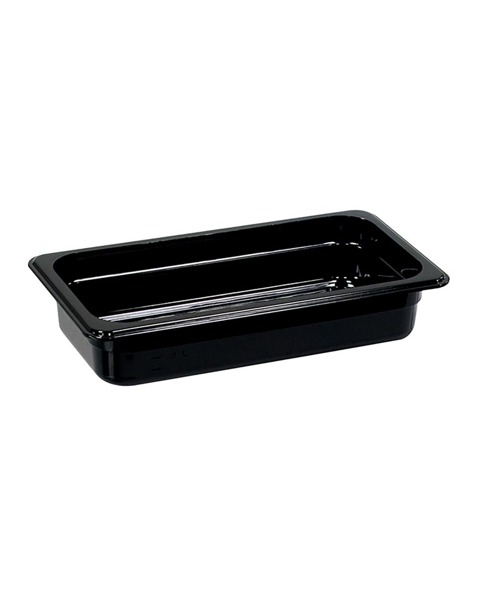 Bac gastronorme - Polycarbonate - Noir - 1/3 GN - 65 mm - G-Line