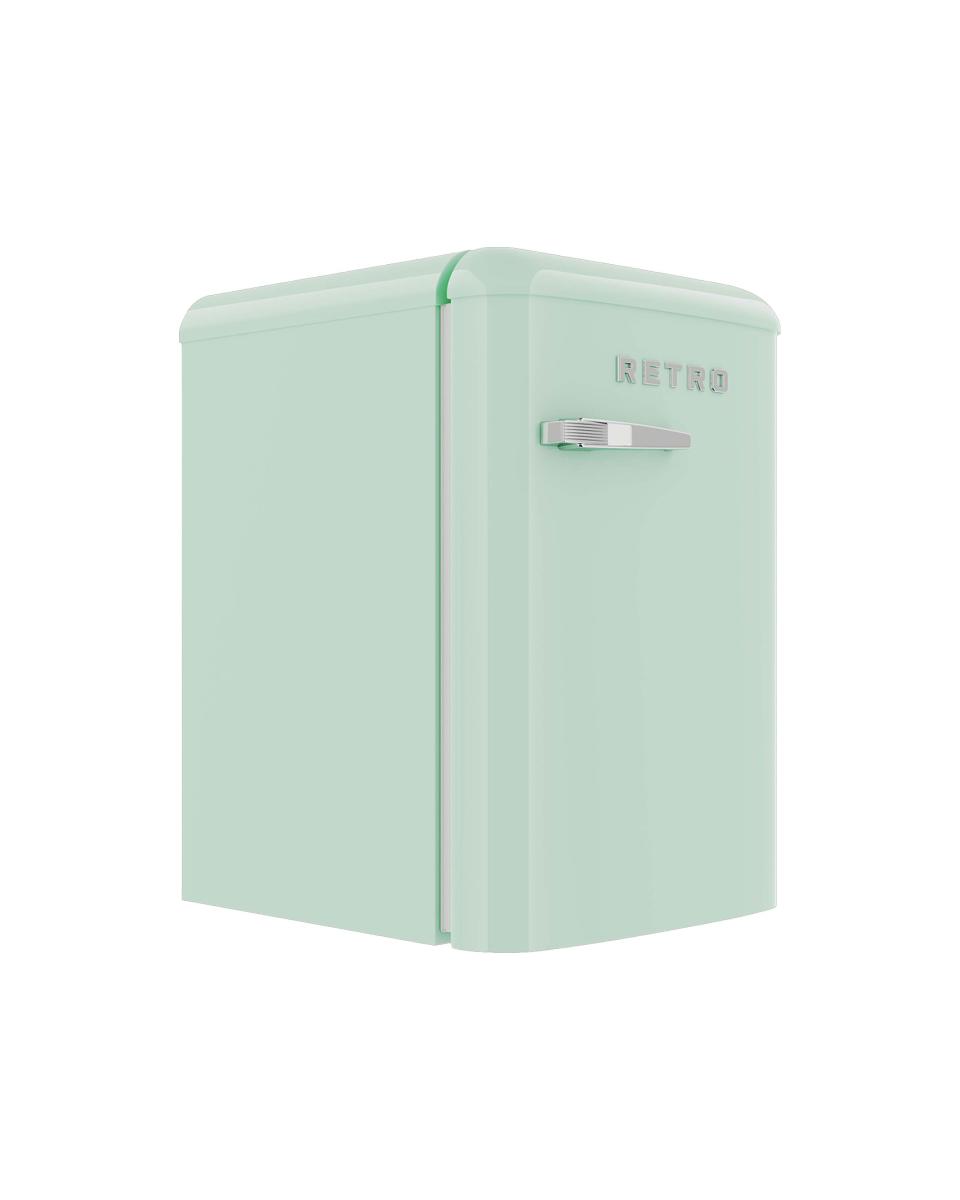 Frigo Rétro - 120 Litres - Modèle de Table - Vert Menthe - G-Line