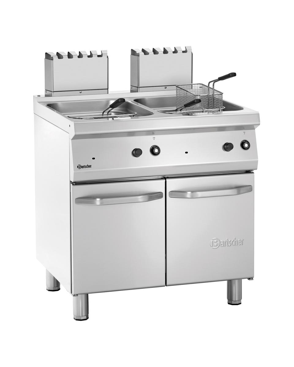 Friteuse à gaz - 2 x 23 litres - Bartscher - 2859271