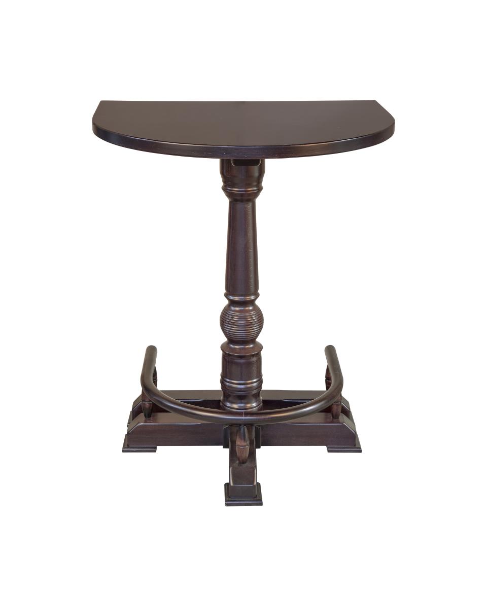 Table de Poker Wall - Rotterdam - Noix - 90x75cm - G-Line